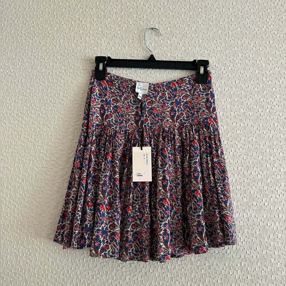 Petite Mendigote Floral Skirt, NEW WITH TAGS